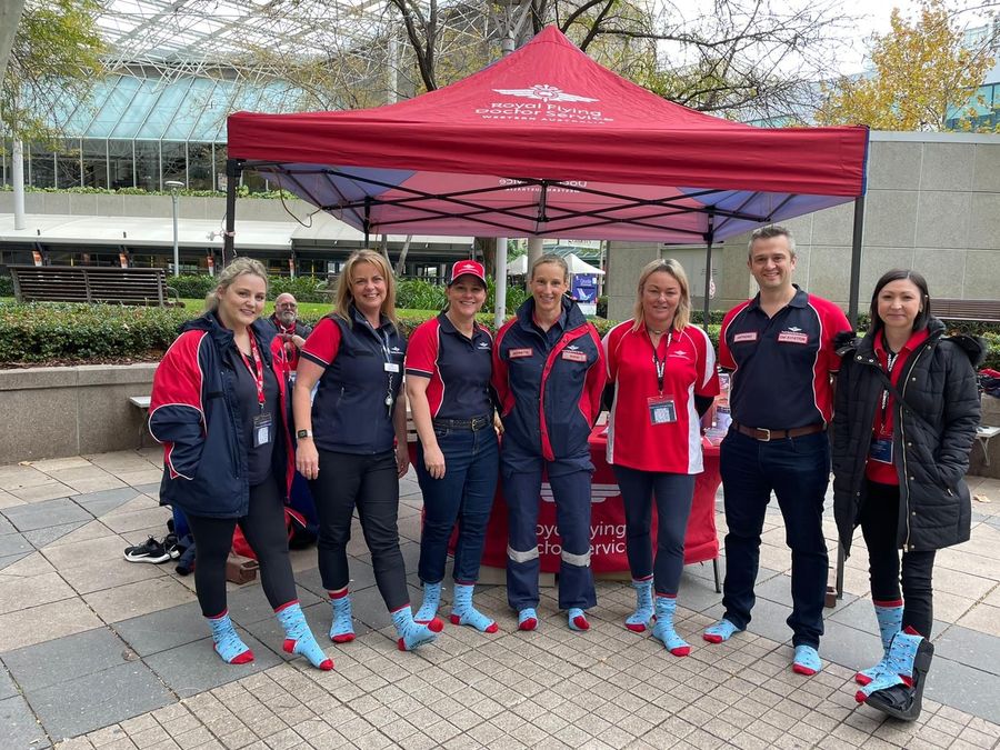 RFDS crew on Flying Doctor Day