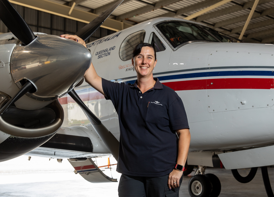 Pilot Vicki Harrison