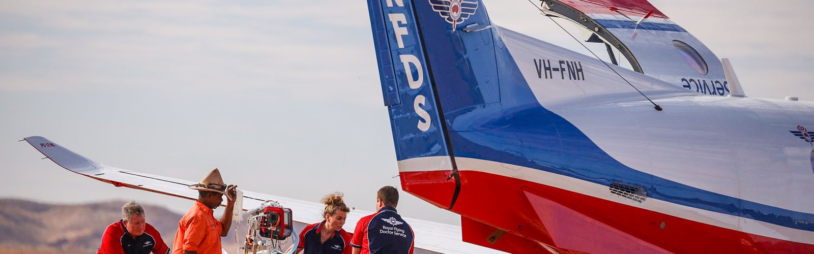 Beyond the screen: Meet the real RFDS team