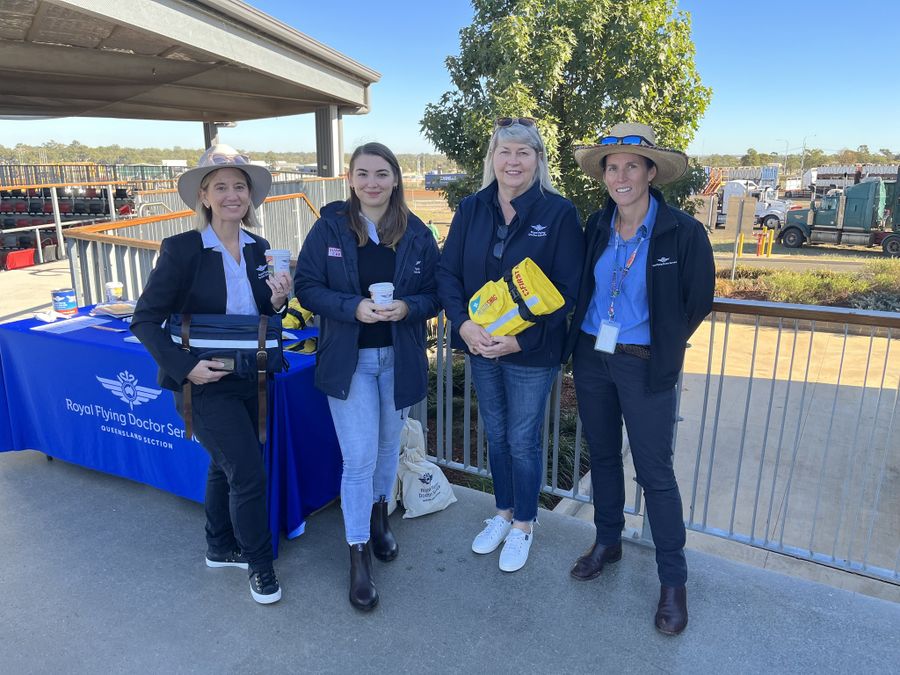 RFDS staff at Roma Salesyard 