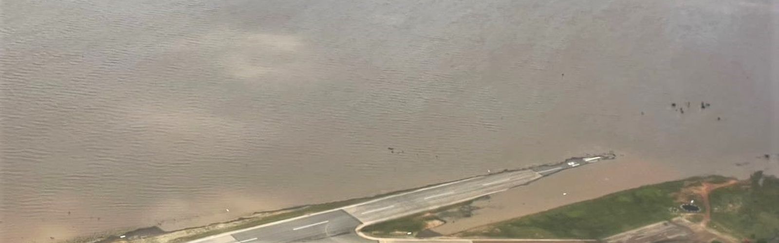 Ex TC Ellie flooding at Fitzroy Crossing airstrip