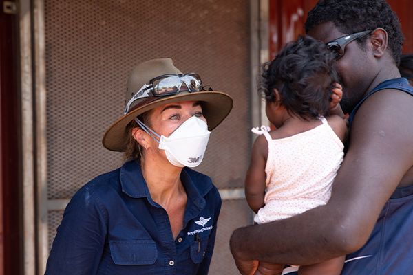RFDS Vaccination Nurse Jodie Tayler on Galinwin'ku