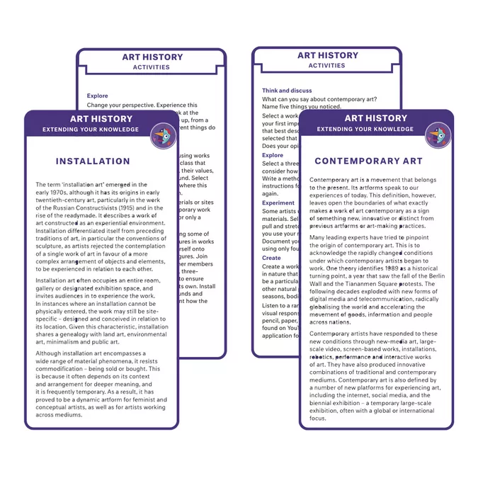 AGSA’s Art School in a Box - AGSA