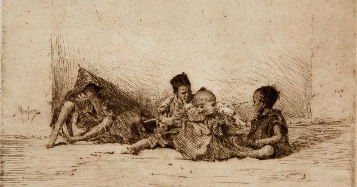 Moorish children - AGSA Collection