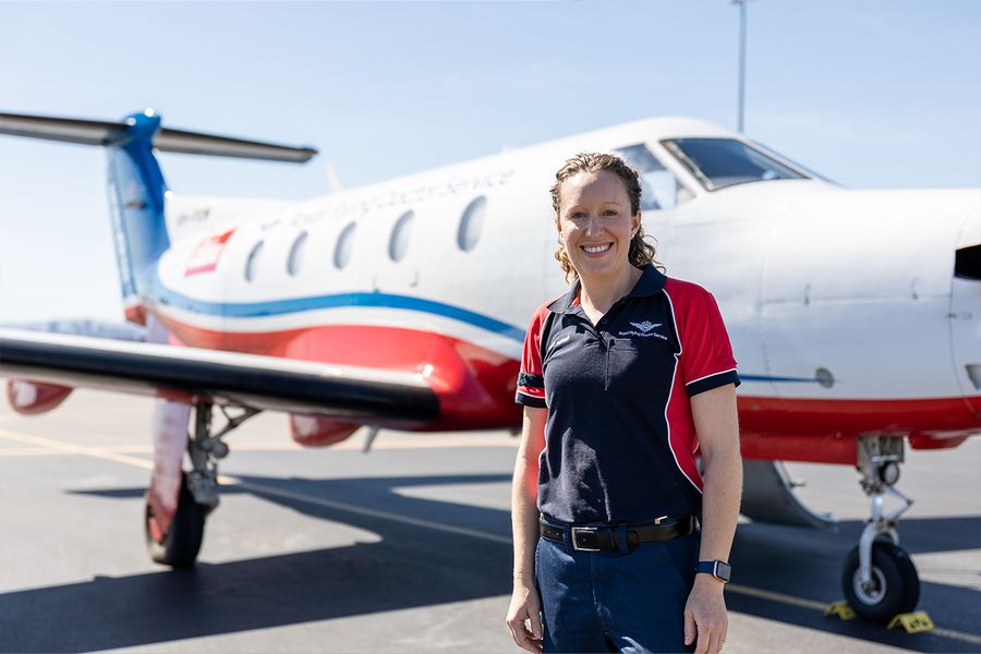 RFDS Flight Nurse Kirsty Chown