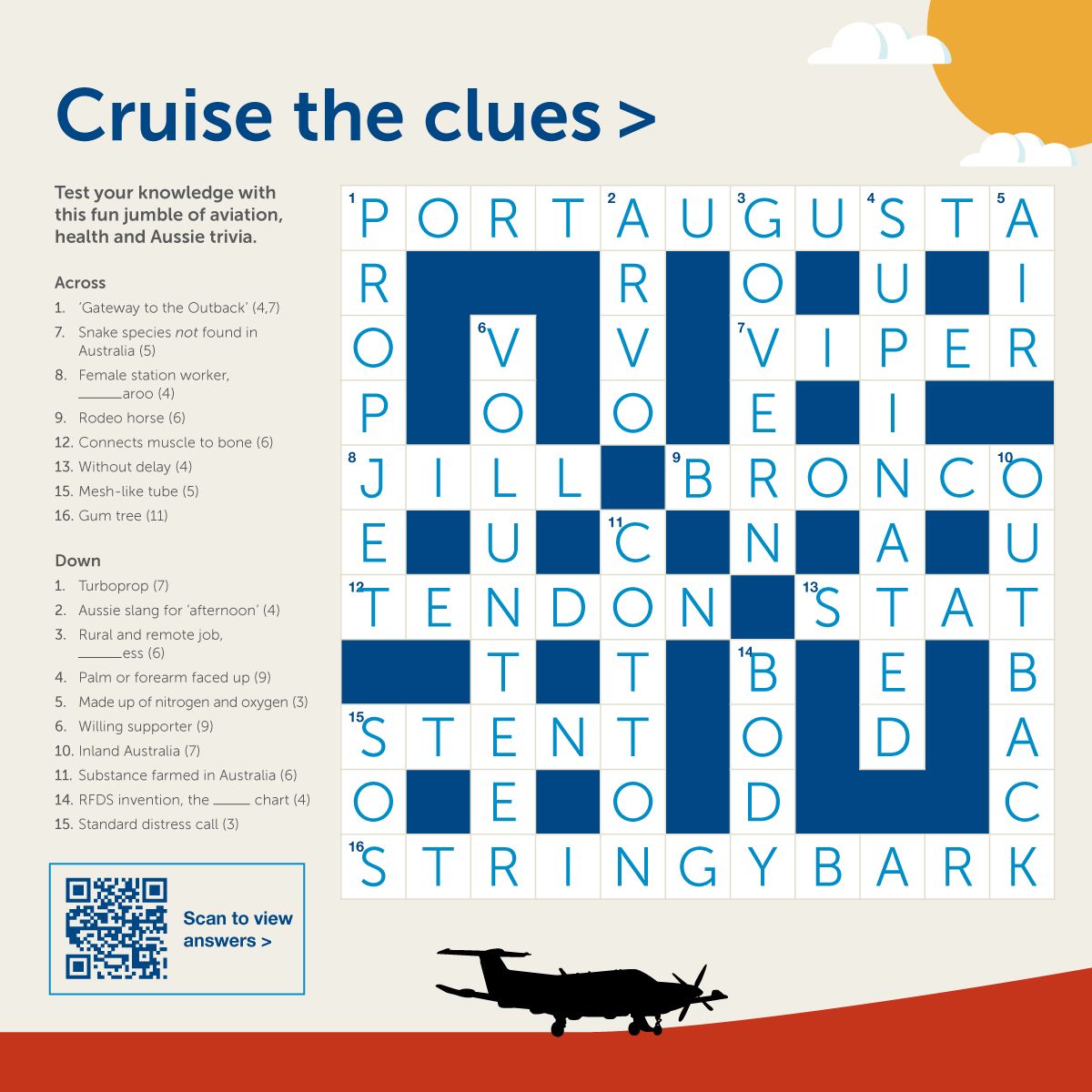 Revealed crossword