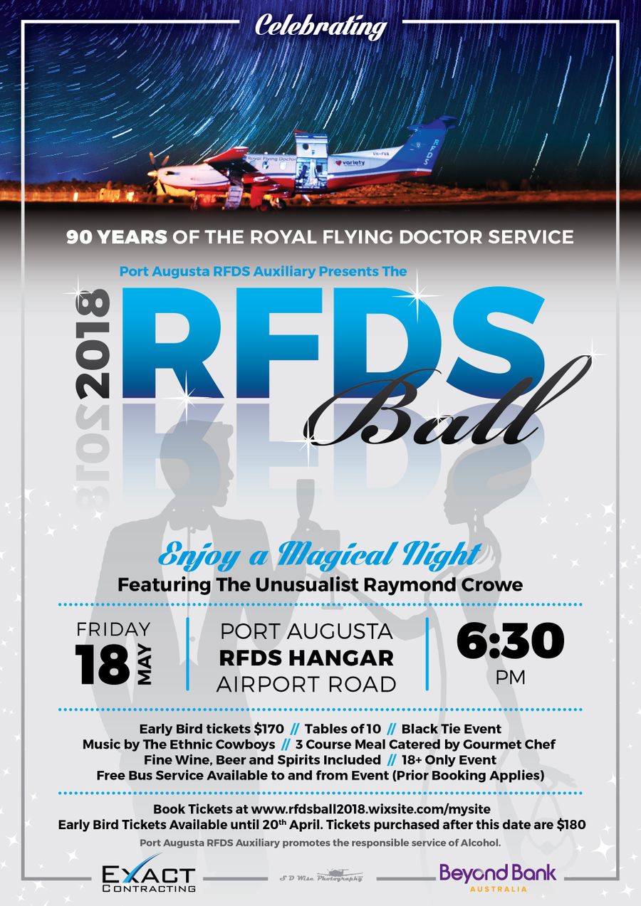 RFDS Port Augusta Outback Ball