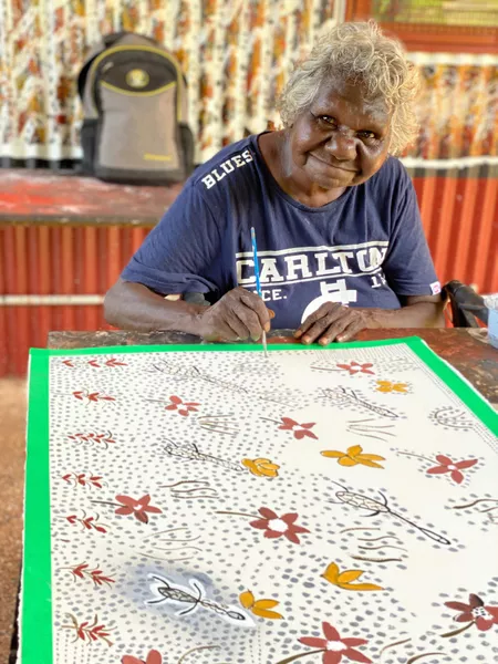 Virginia Galarla; Courtesy the artist and Munupi Arts