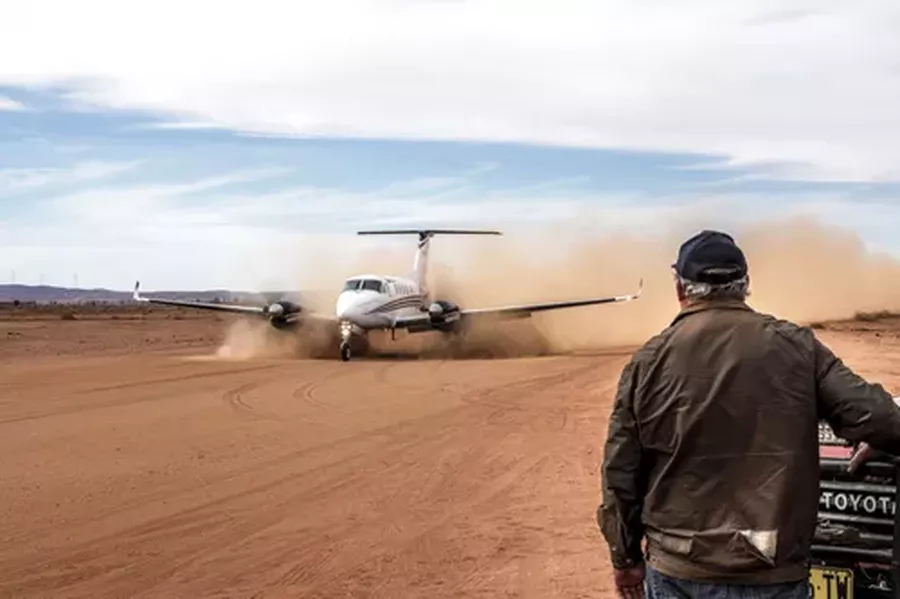 RFDS TV Show Plane