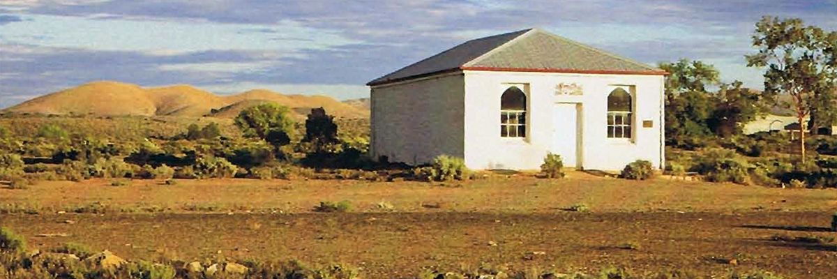 Outback Landscape with a Mission building