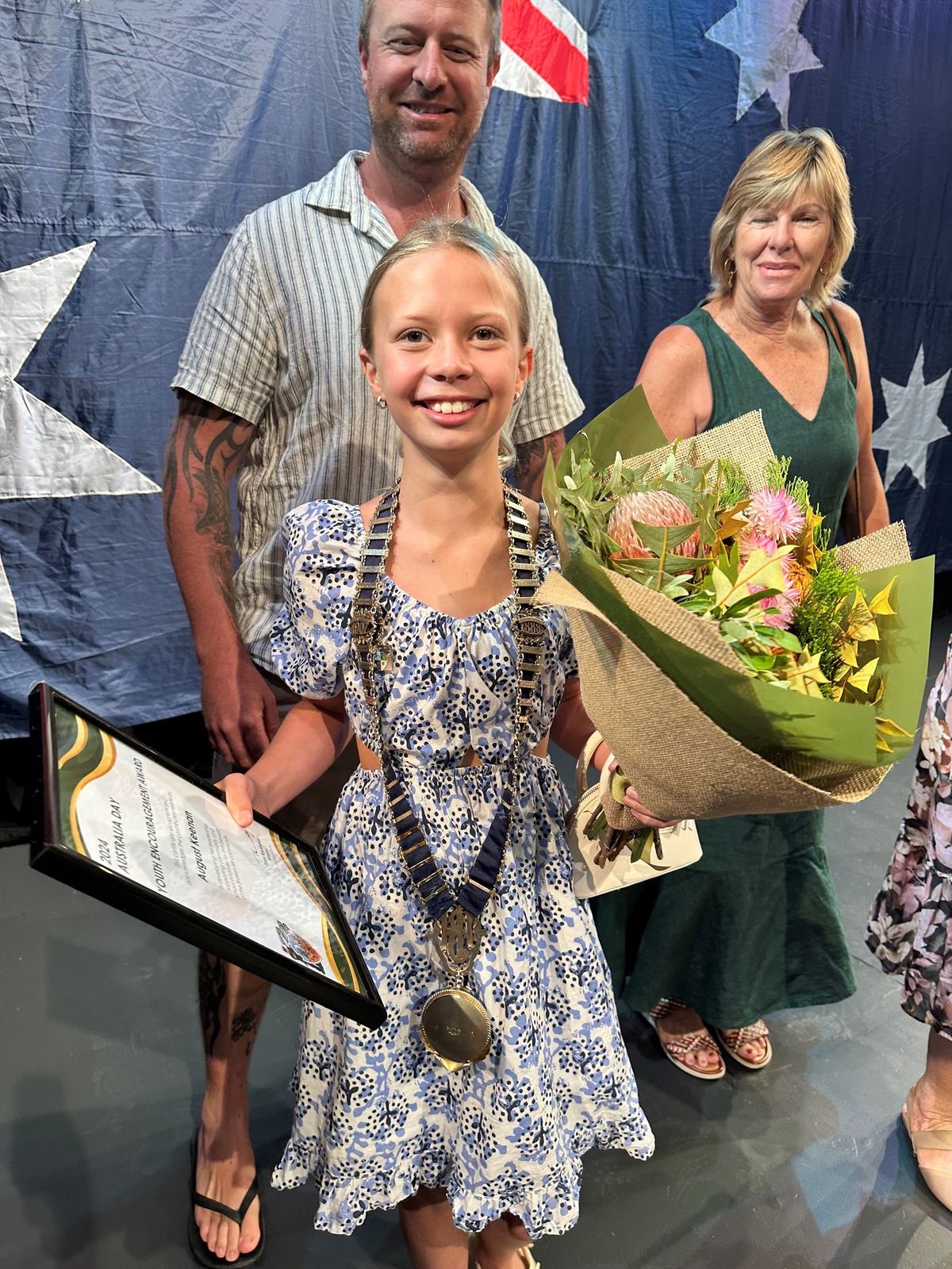 Augie Australia Day award ceremony