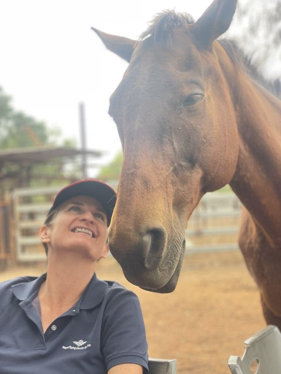 Jos with horse