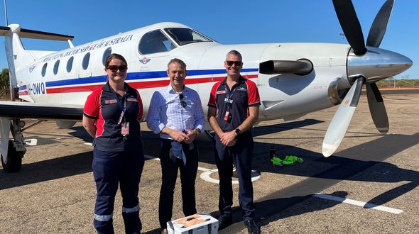 Minister visit RFDS 