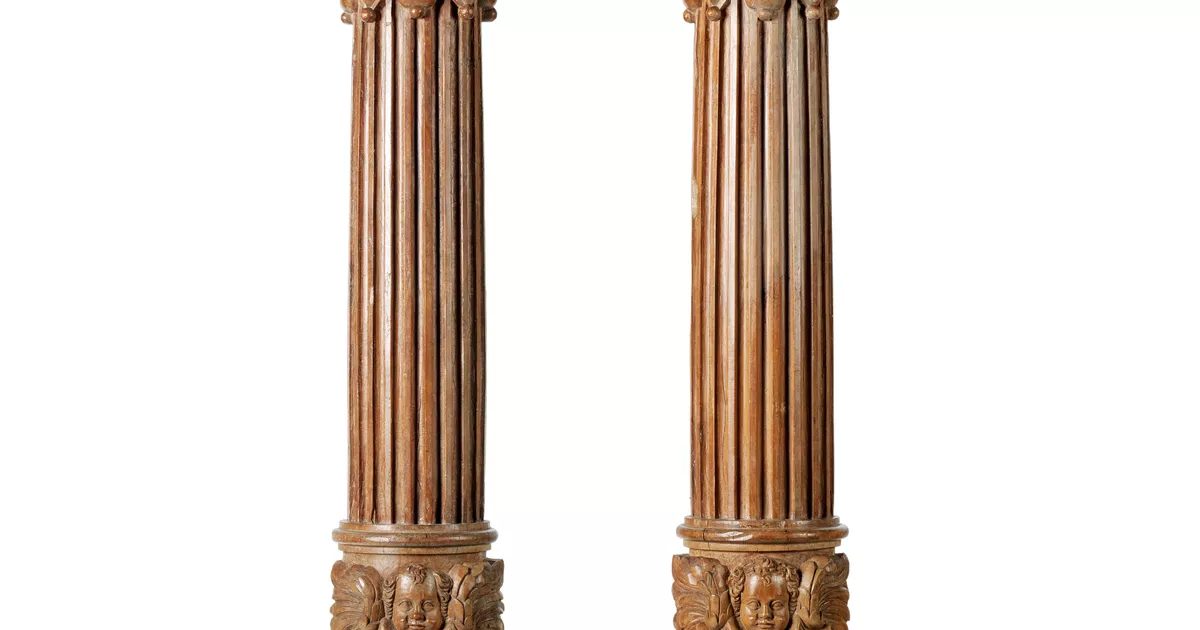 Pair of columns - AGSA Collection