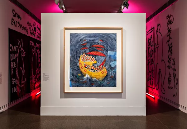 Installation view Ramsay Art Prize, Art Gallery of South Australia, 2017