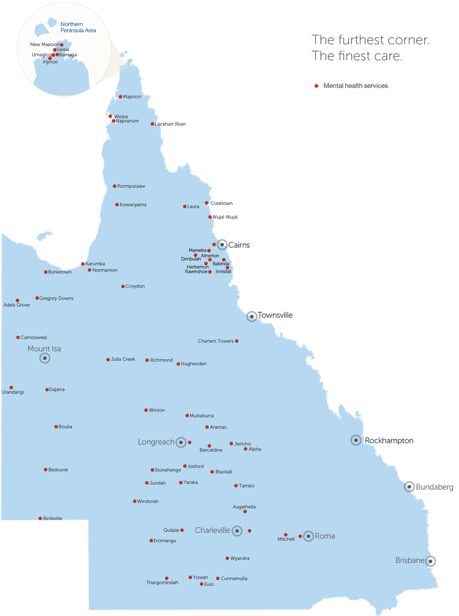 map of mental health