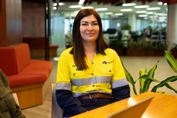 Leia at Fortescue HQ