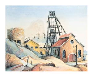 Image of Delpratt's Shaft 'The Big Mine', Broken Hill