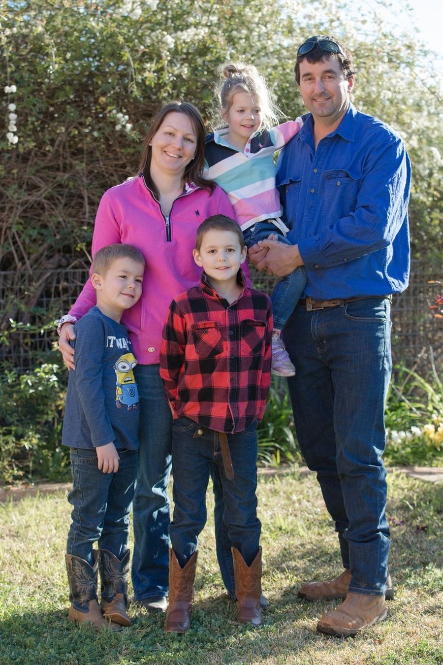 Dominic and family