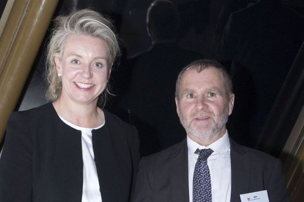 Bridget McKenzie and Greg Foot
