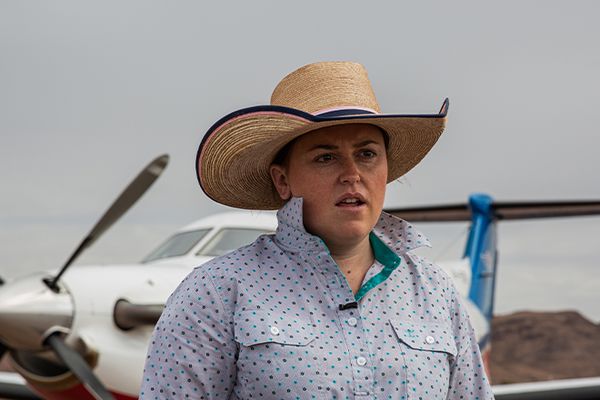 Rural mum's rare scare