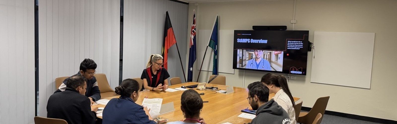 Workshop at Belmont Hospital