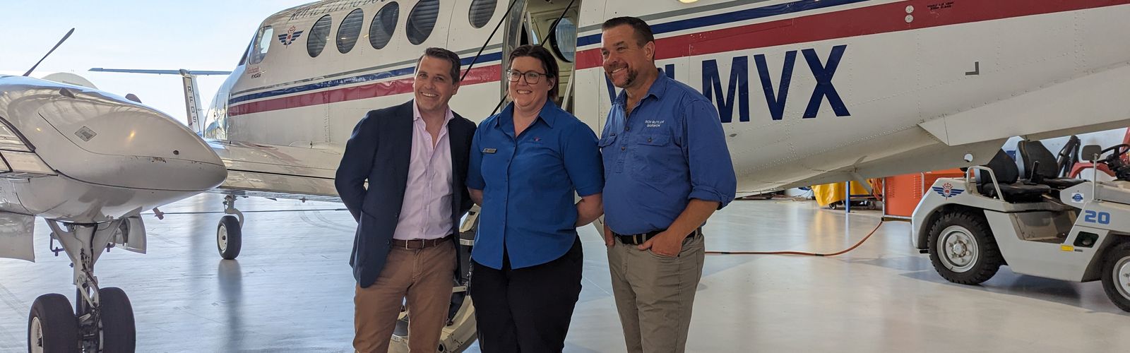 Ryan Park and Roy Butler visit Broken Hill