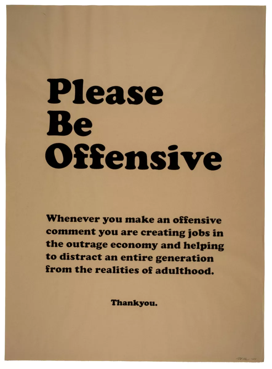 Please be offensive - AGSA Collection