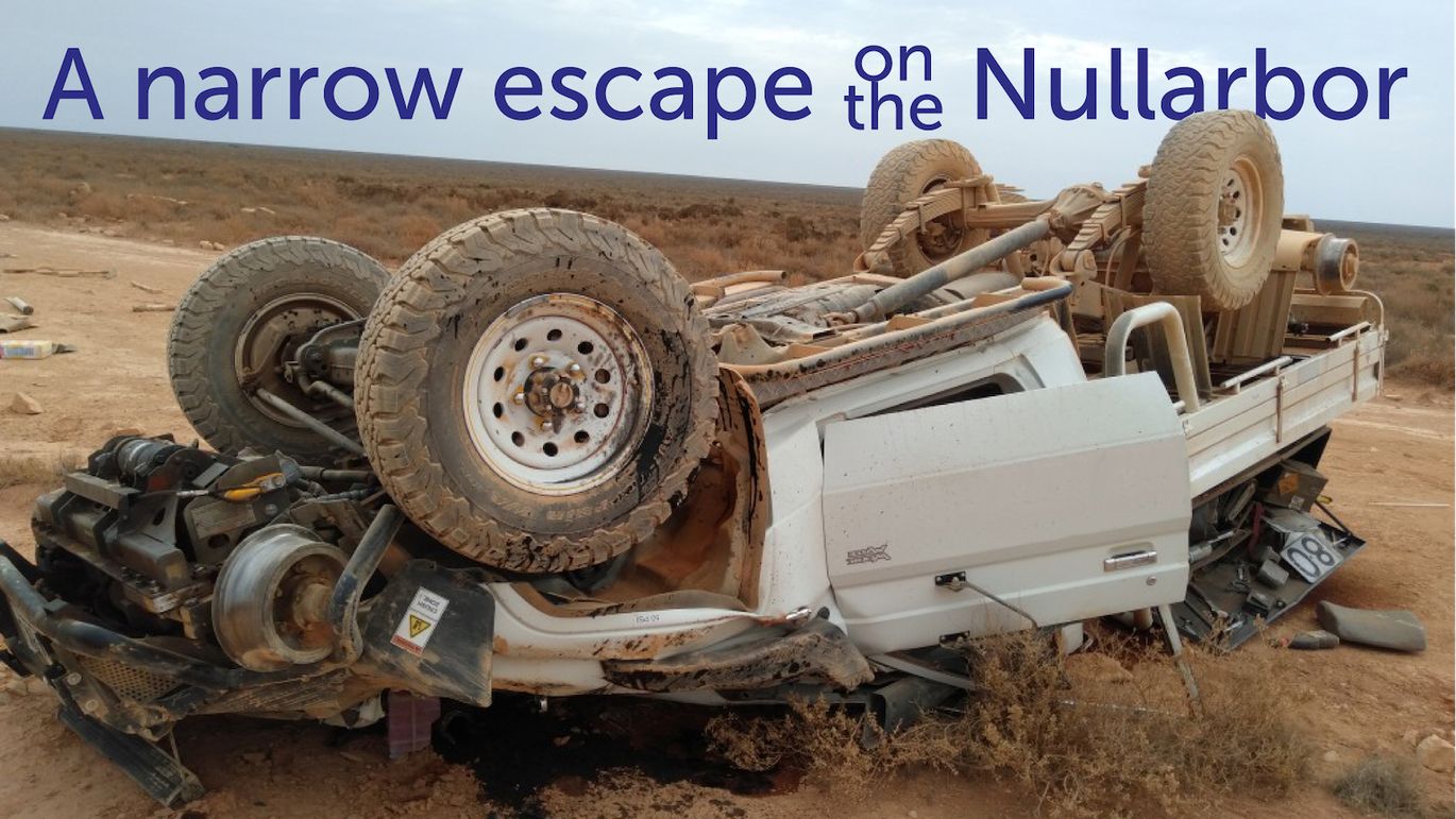 Nullarbor car crash