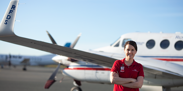 Flight Nurse celebrates 10 years with the Service