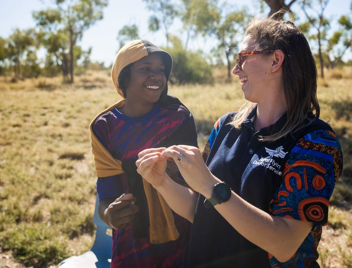 Yarning with the Flying Doctor