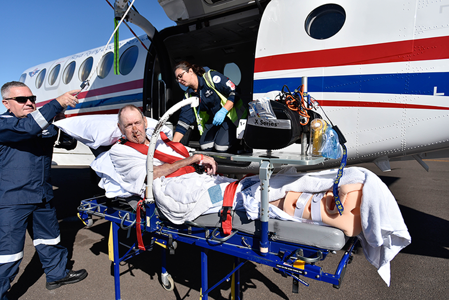 With your help Geoffrey Graham was given access to critical healthcare