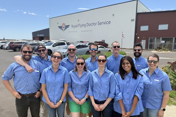 New RFDS doctors during training 