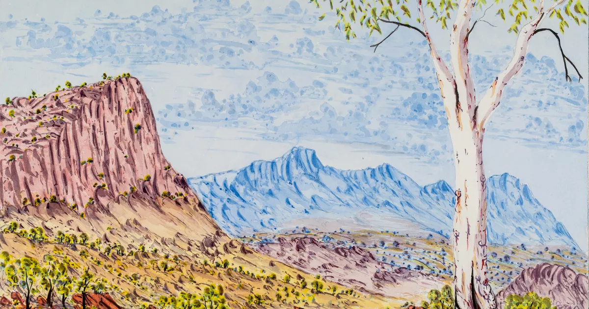 Tjuritja - West MacDonnell Ranges, Northern Territory - AGSA Collection