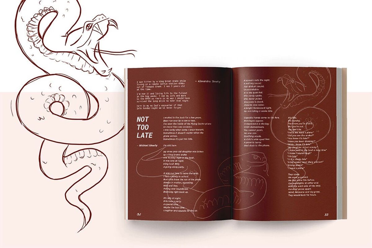 Not too late -- double page spread