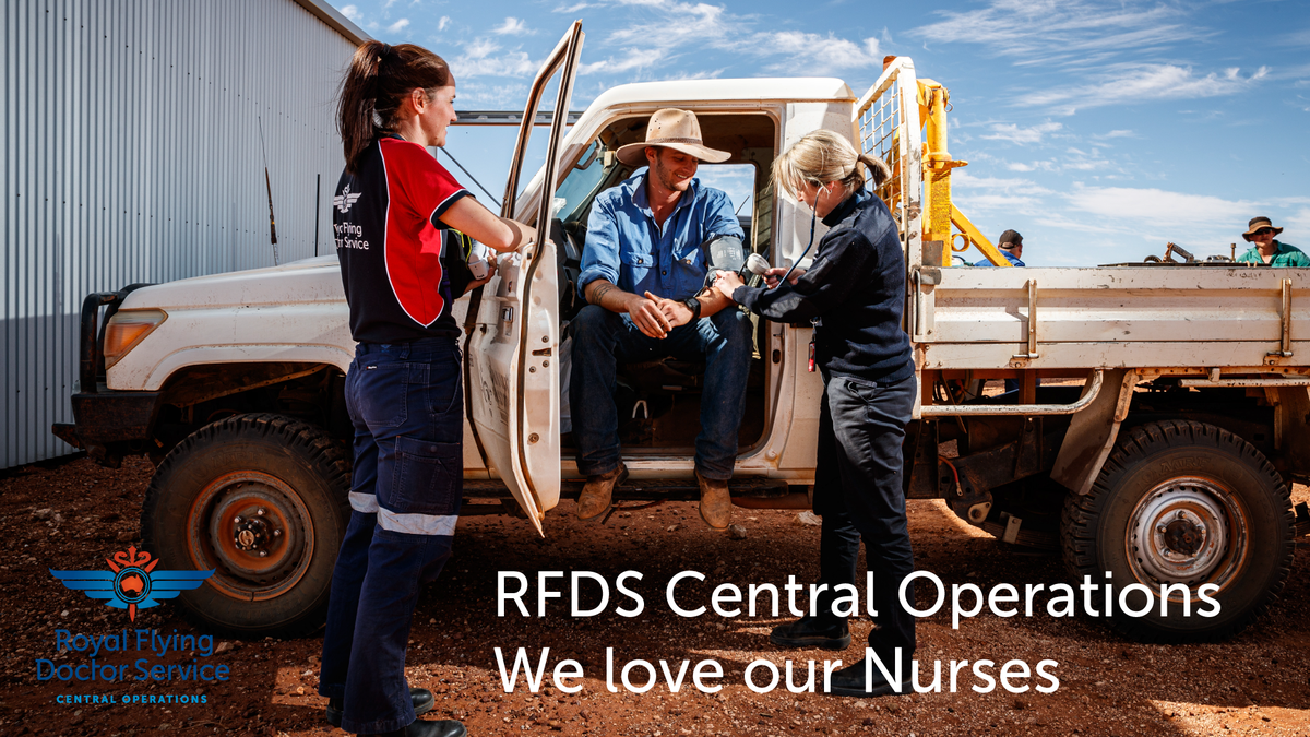 RFDS flight nurses