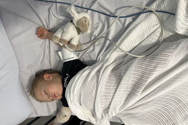 Darcy was rushed to hospital after experiencing a tonic-clonic seizure