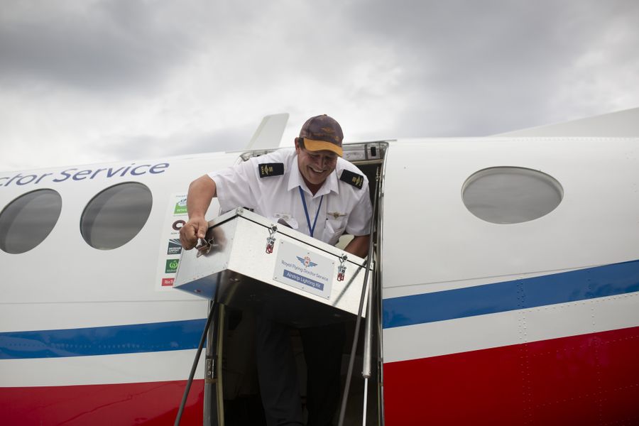 Eulo RFDS aircraft