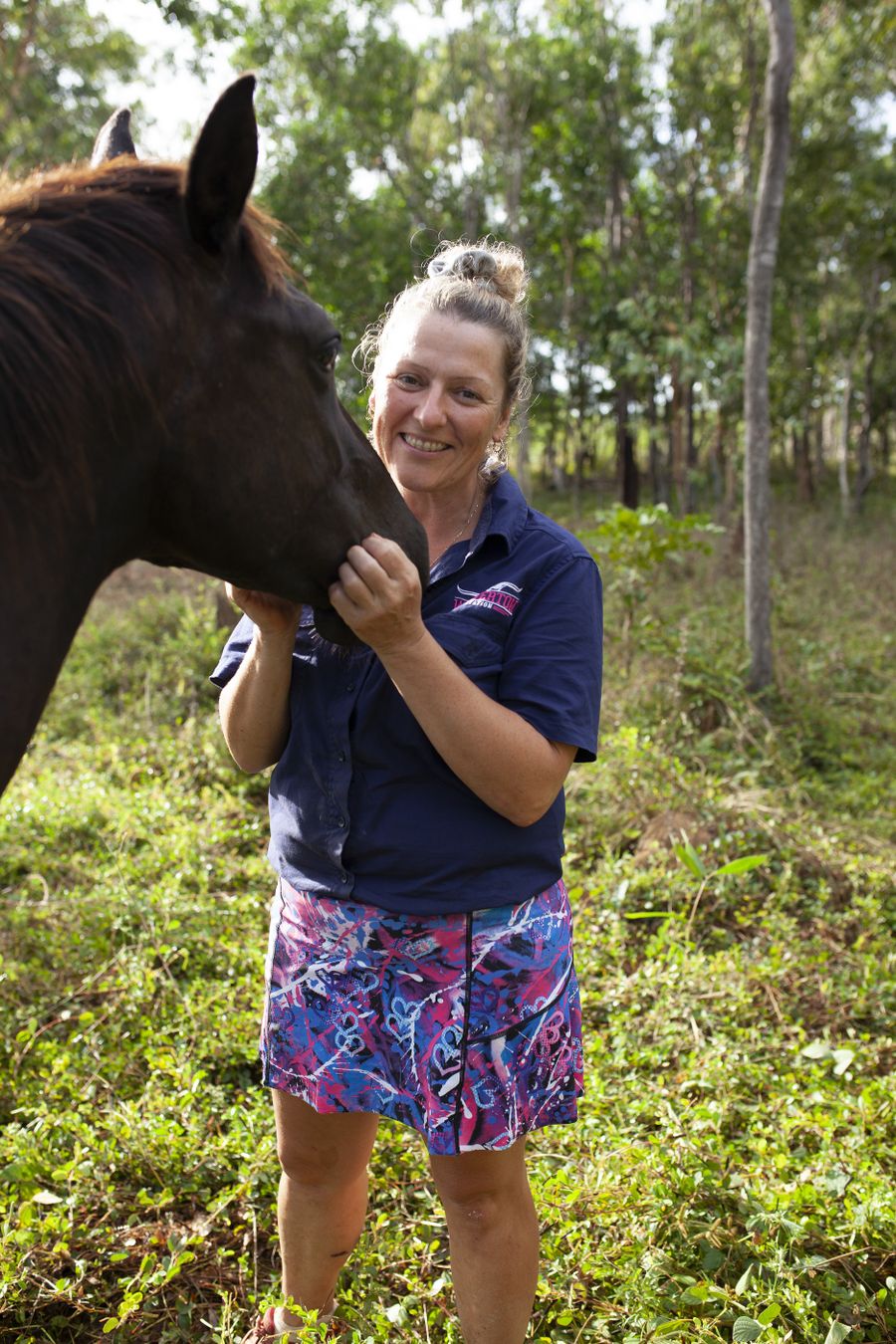 Emma with horse