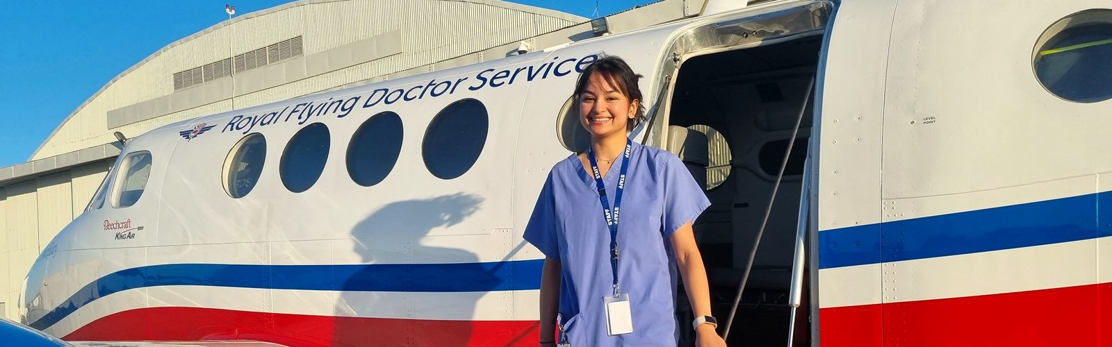 Jasmine loved her Flying Doctor experience