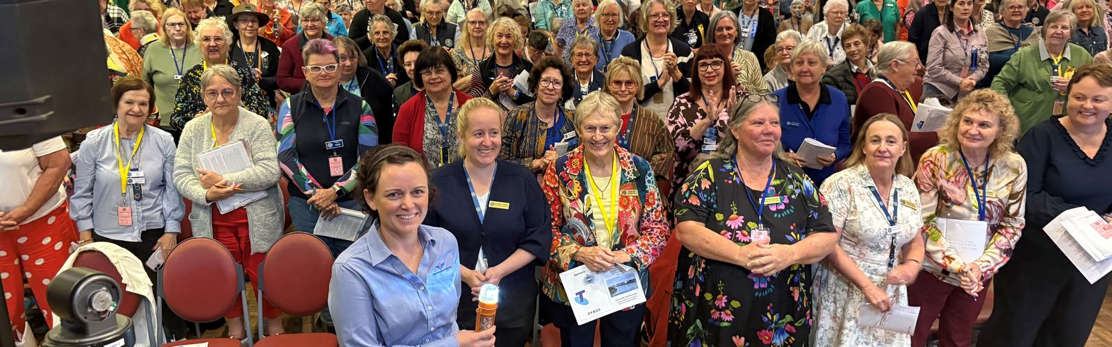 Annabey Whitehead at the CWA NSW Conference