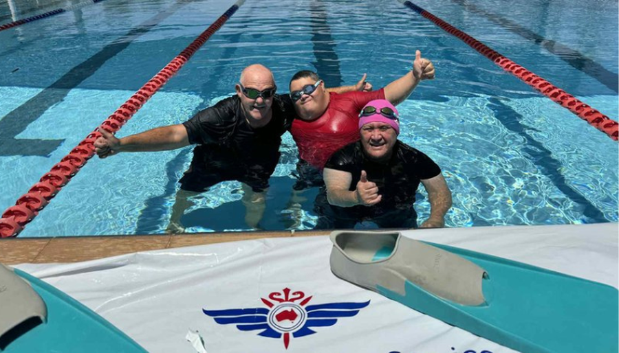 Te Aroha and Joseph signed up for national RFDS fundraiser Oceans to Outback