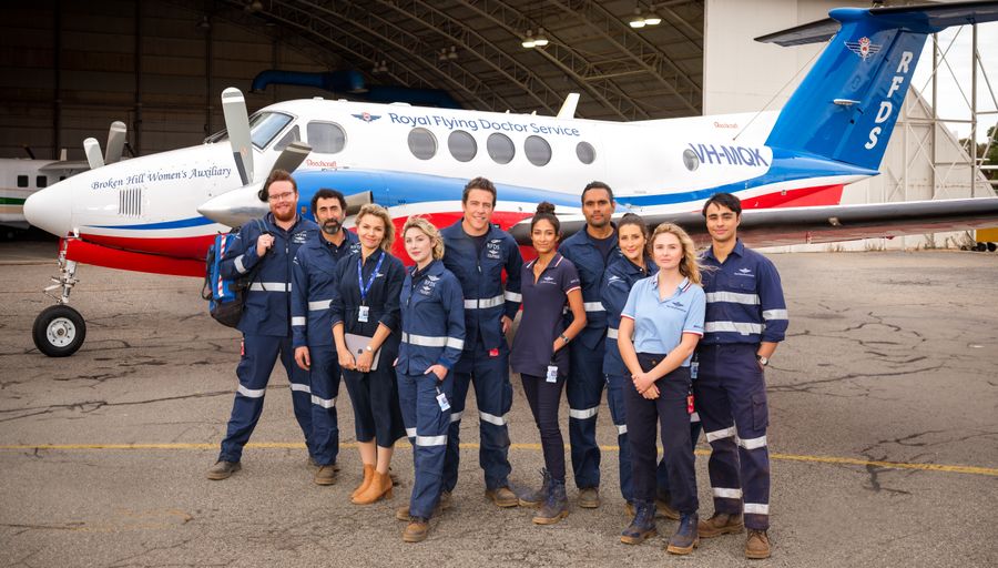 RFDS Flying Doctor Show Characters