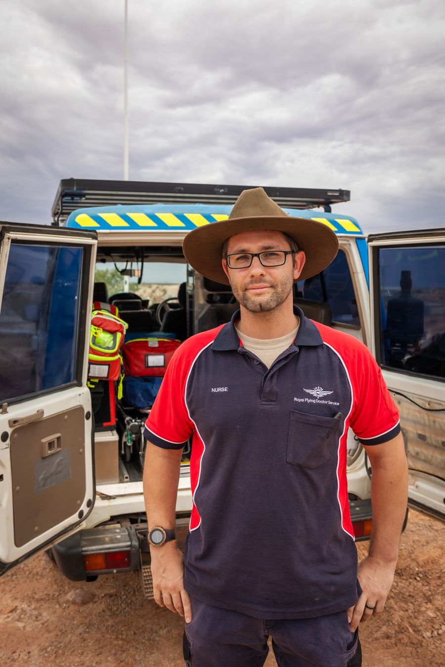 Jack King, Remote Area Nurse, Andamooka, SA