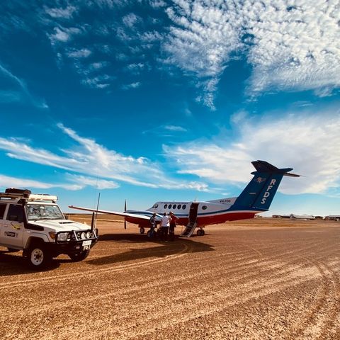 RFDS Plane in Queensland