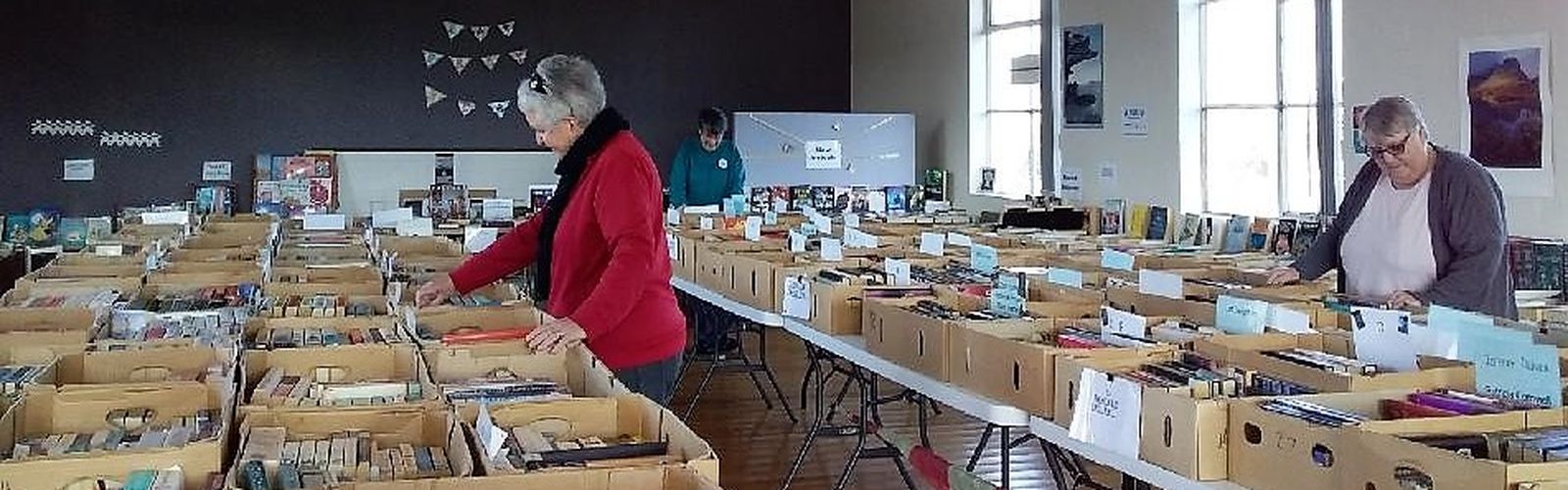 Pop Up Book Stall grant