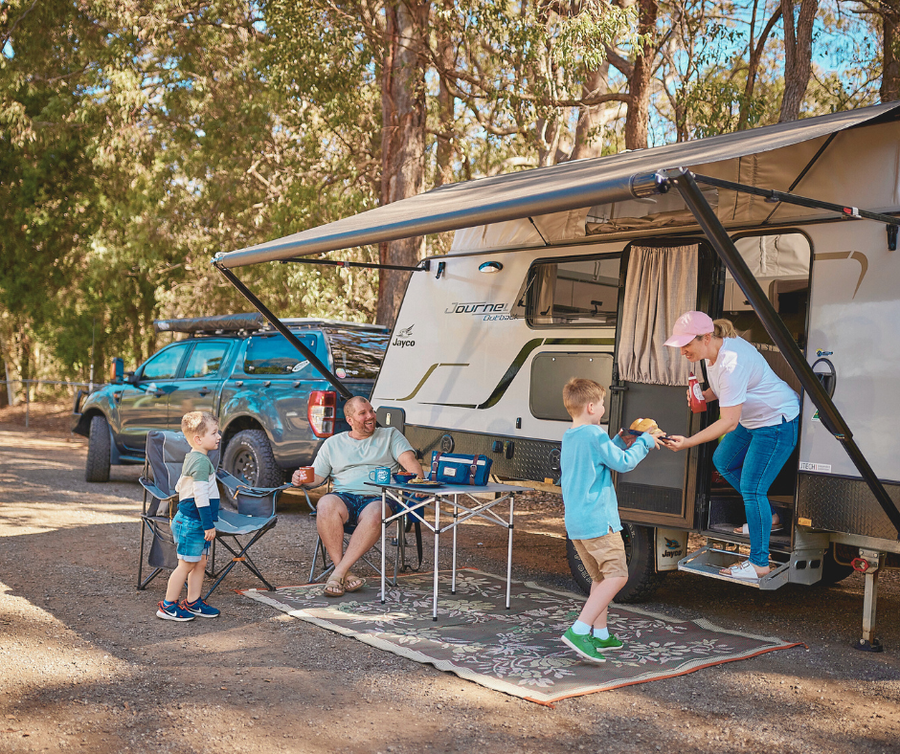 Caravan stop