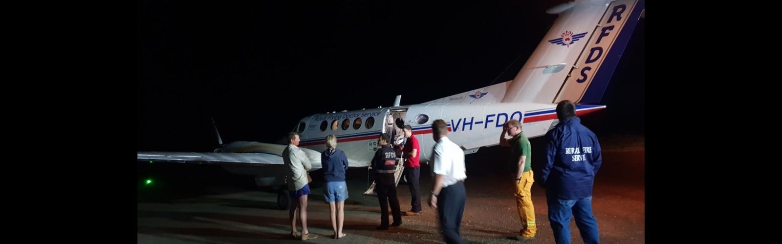 RFDS in Jericho - Night retrieval
