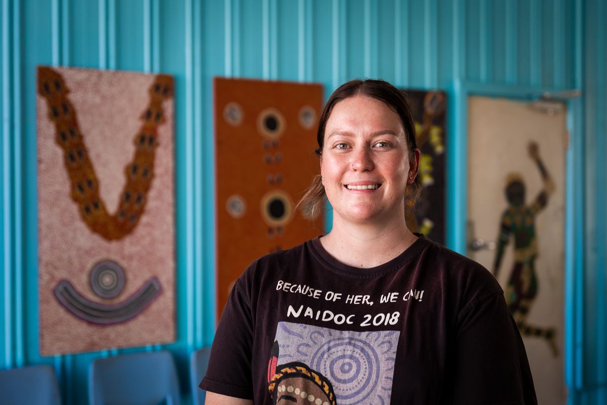 Willowra School Counsellor Hannah Case