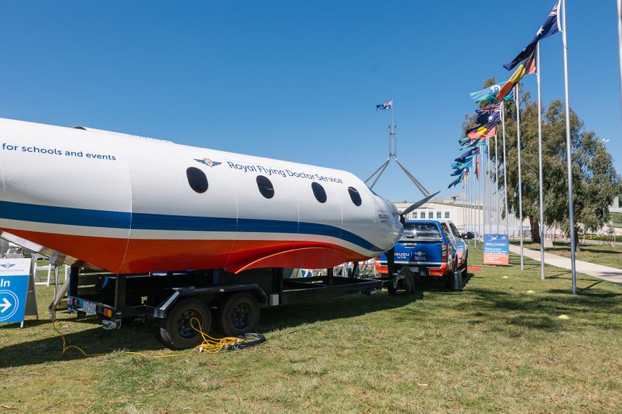 Plane in the Paddock event